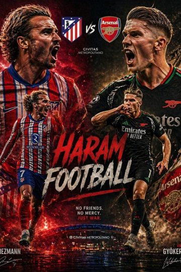 مباراة اتلتيكو مدريد وارسنال كاملة ذهاب نصف نهائى دوري ابطال اوروبا ( 2026 )