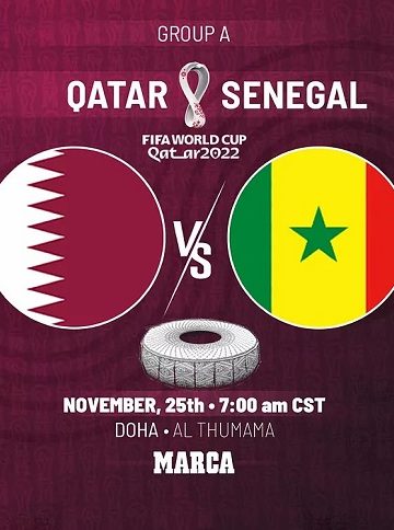 مباراة قطر والسنغال كاملة كاس العالم 2022 دور المجموعات
